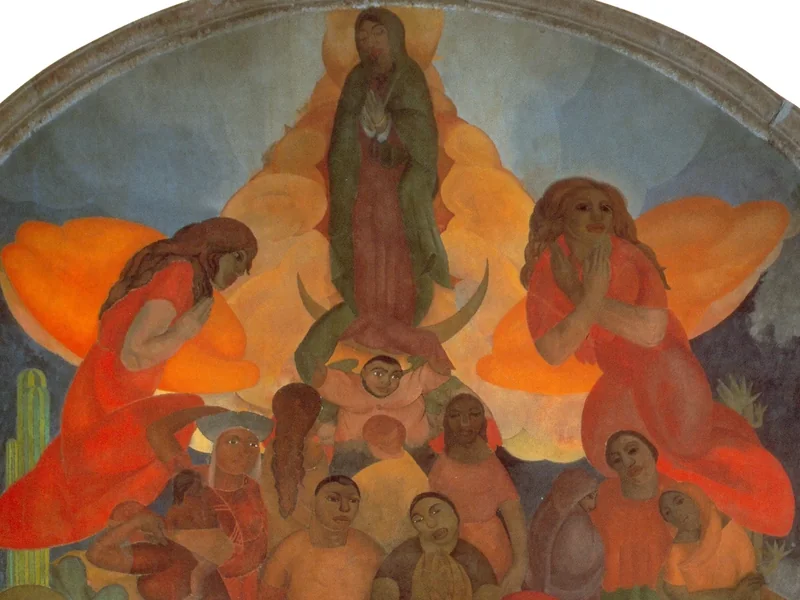 1901-Fermín Revueltas - Alegoría a la Virgen de Guadalupe